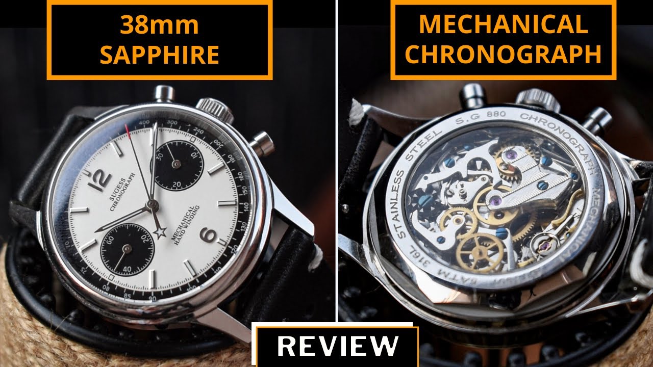 Лучший механический хронограф за 150 долларов?! | ОБЗОР SUGESS Panda 38mm