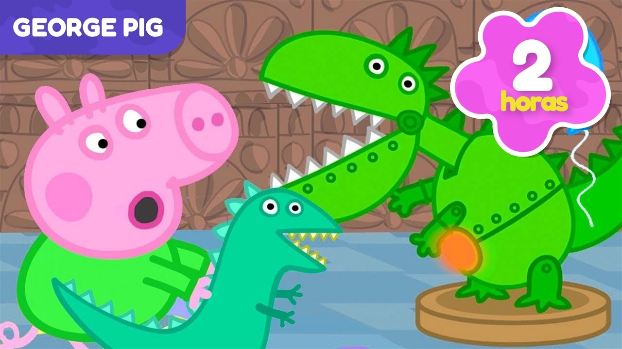 Lo mejor de George Pig 💙 | 2 HORAS | Peppa Pig en Español Episodios Completos