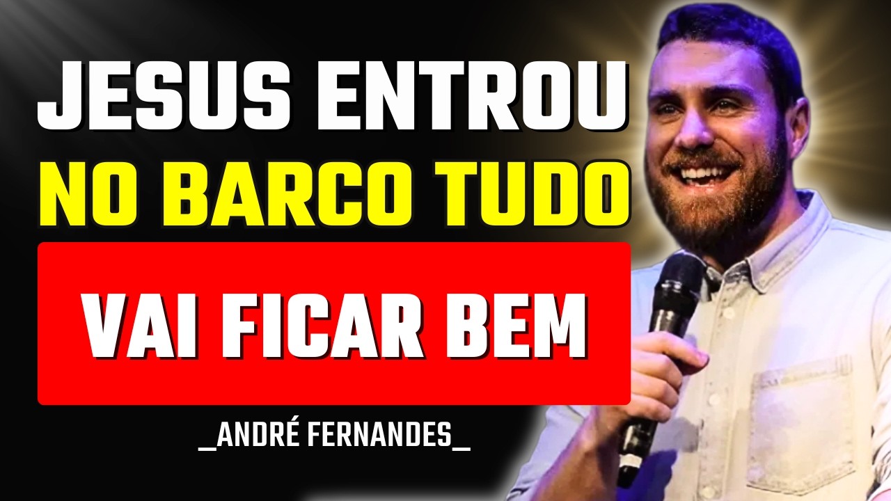 A Tempestade Não Precisa Parar Para Deus Te Dar Paz | André Fernandes