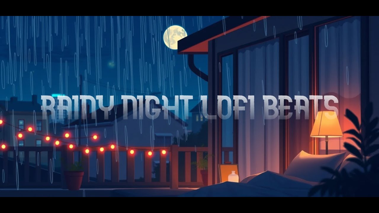 rainy night lofi beats 🌧️ _ deep focus & flow