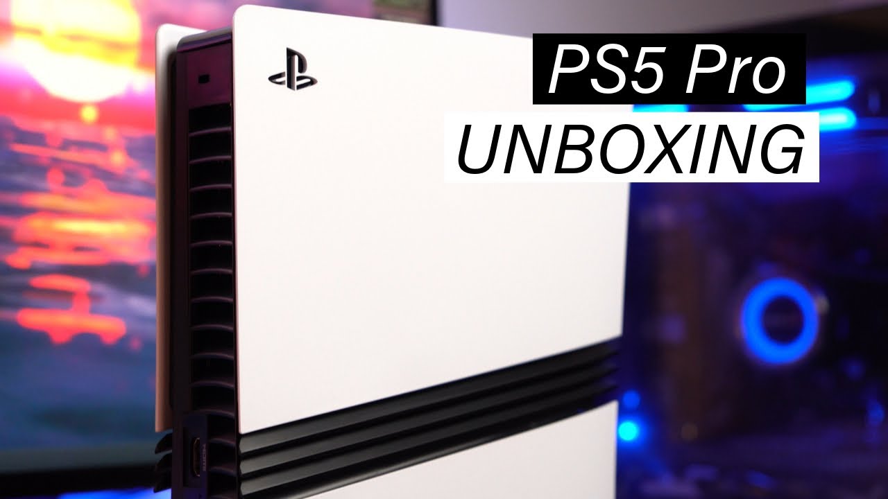 PS5 Pro Unboxing and Setup