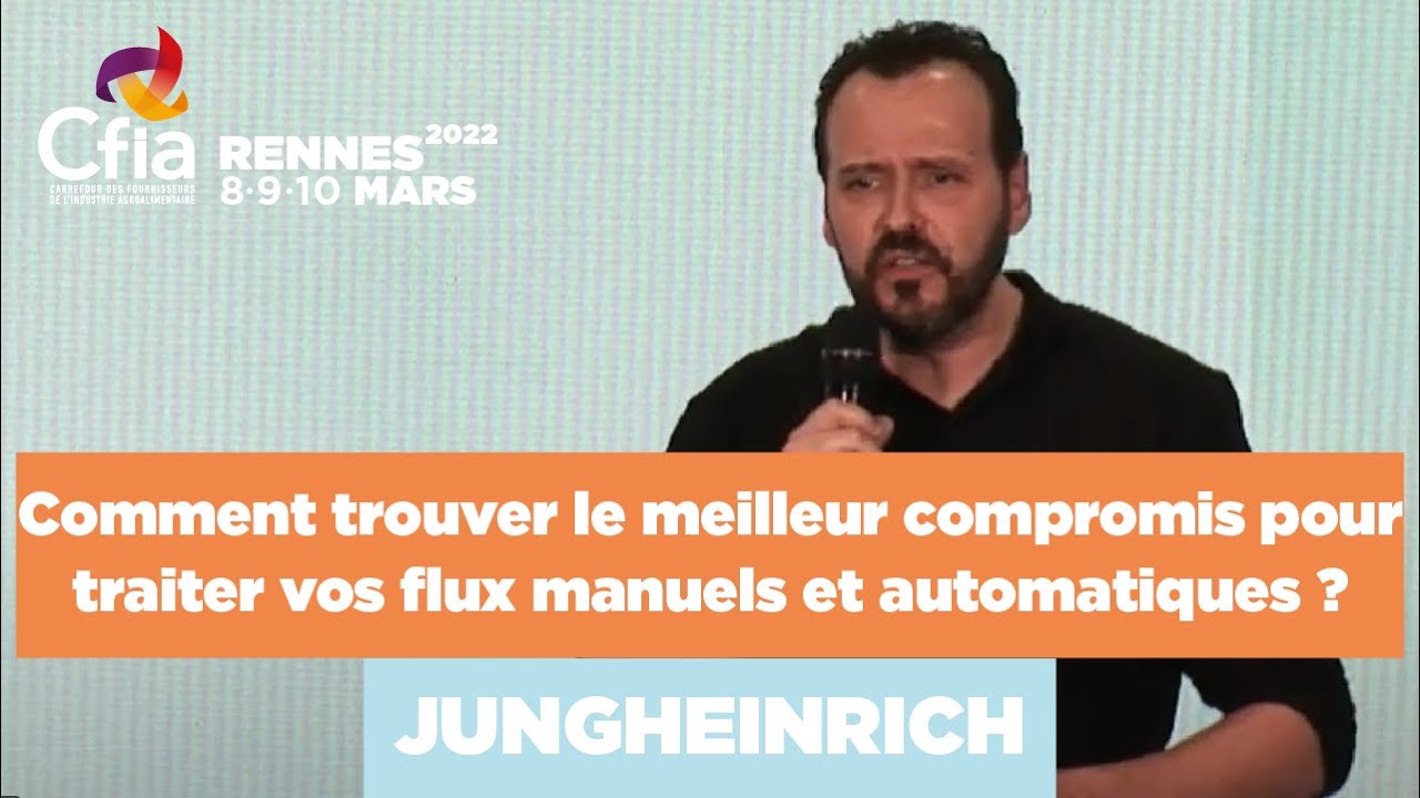 Keynote JUNGHEINRICH : Automatisation dans l’industrie agroalimentaire