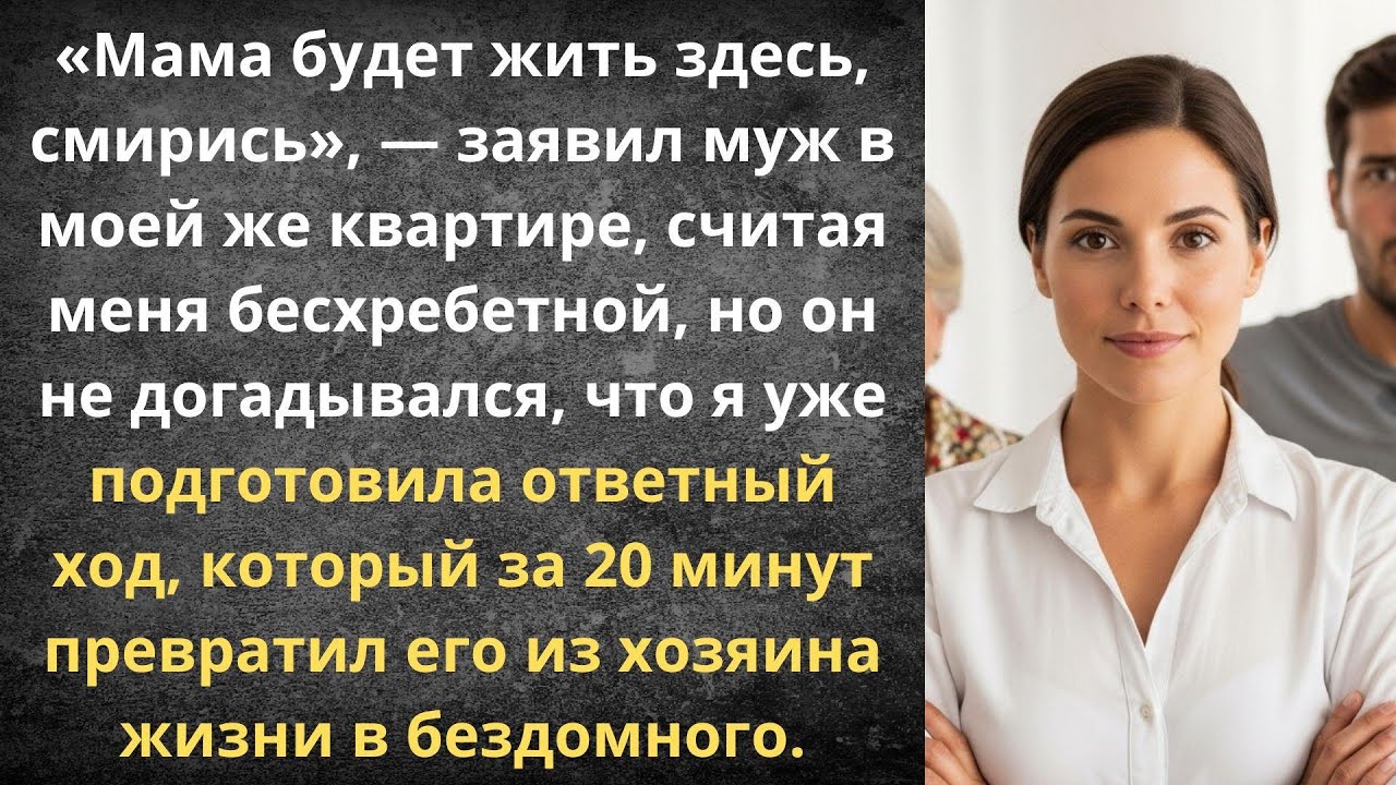 Не жена, а выгодная жилплощадь | Истории из жизни
