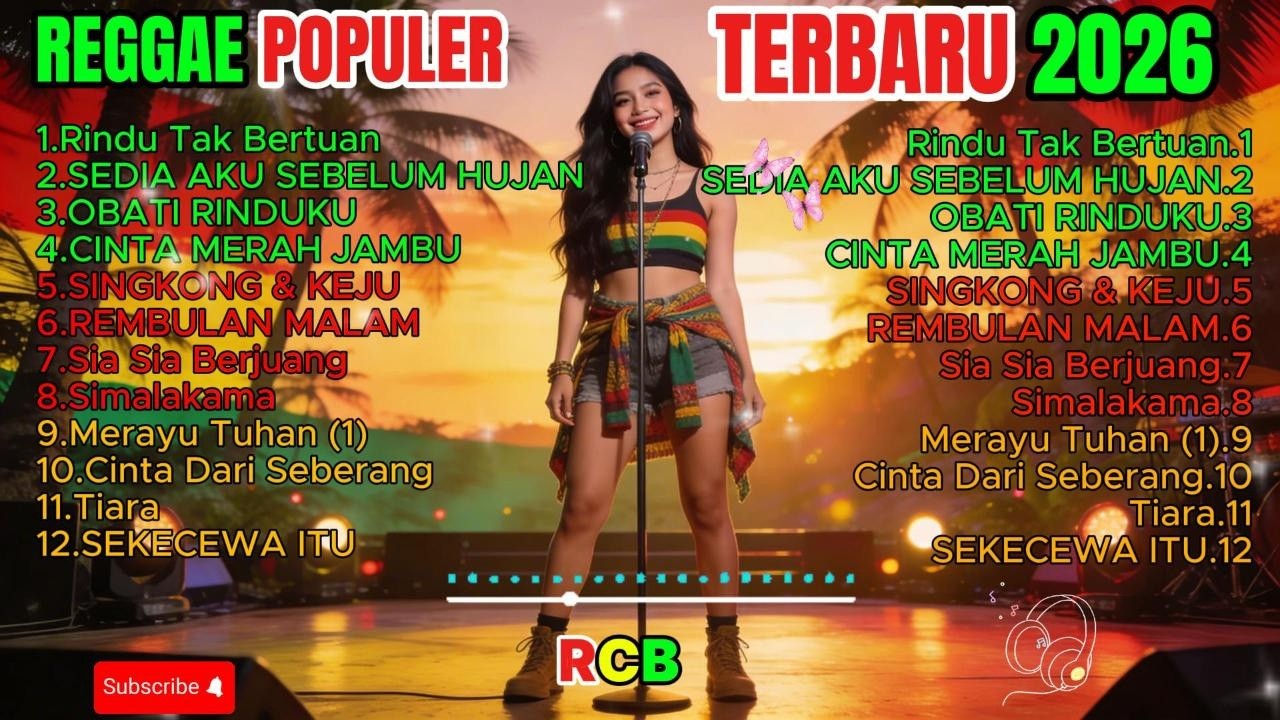 #07 LAGU REGGAE COVER TERPOPULER 2026 🔥Sedia Aku Sebelum Hujan  | Reggae Santai Enak Didengar