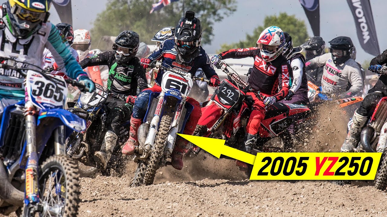 Racing an 18-Year-Old 250 2 Stroke at Iconic Track!
