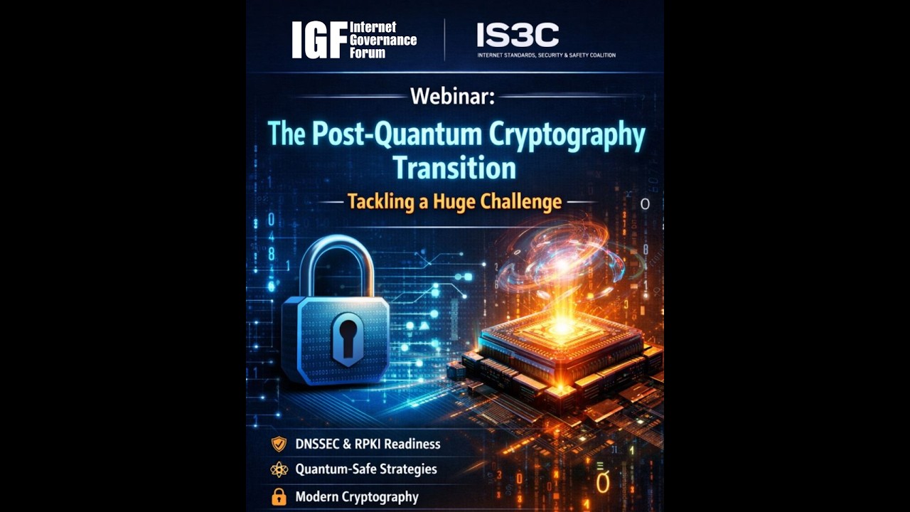 DC Webinar: The Post-Quantum Cryptography Transition