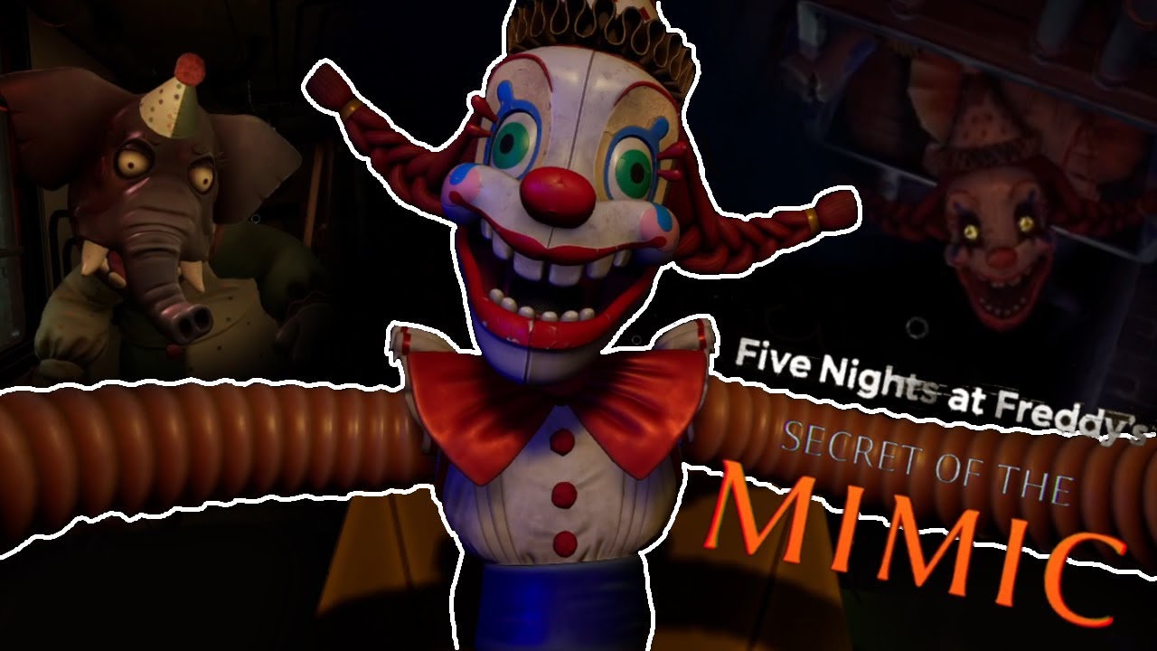 Jackie is HORRIFYING!  (Five night's at Freddy's: Secret of the mimic) part 1