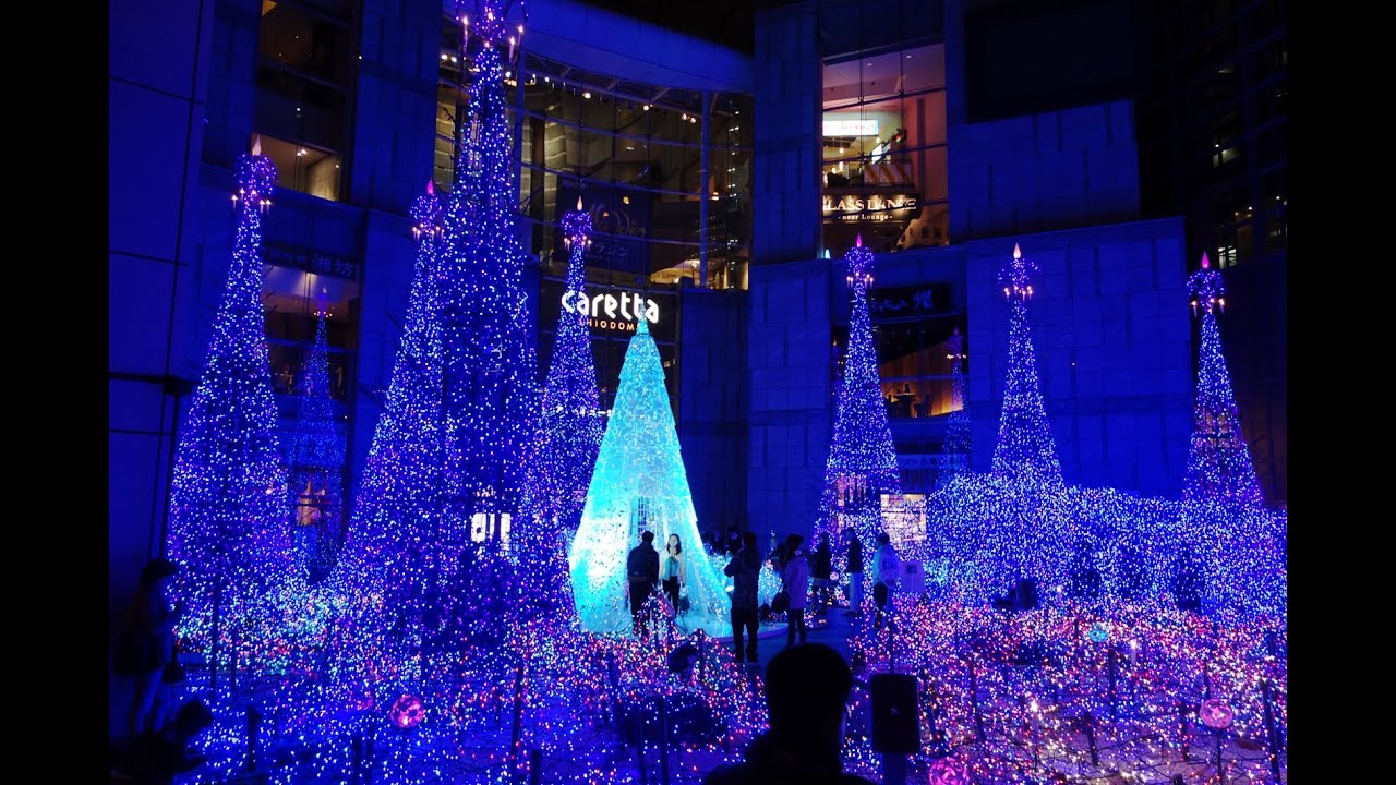 Seasonal Illumination, Caretta, Shiodome, Tokyo, November 14, 2014