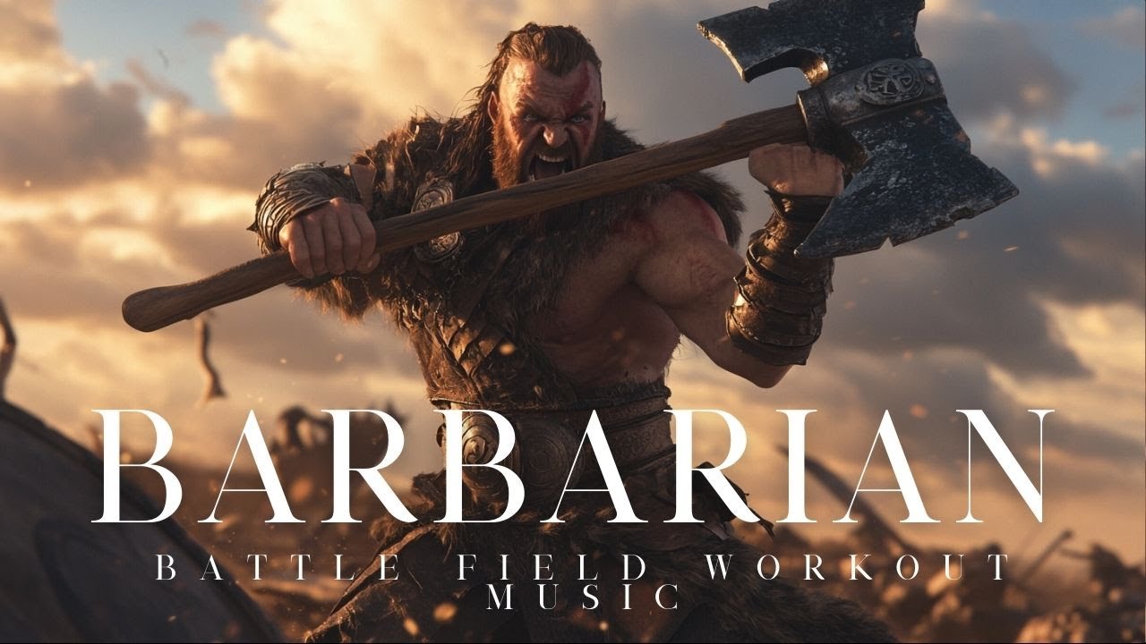 Top Workout Music 2025 - Best Songs Gym Training -BARBARIAN TRAINING-