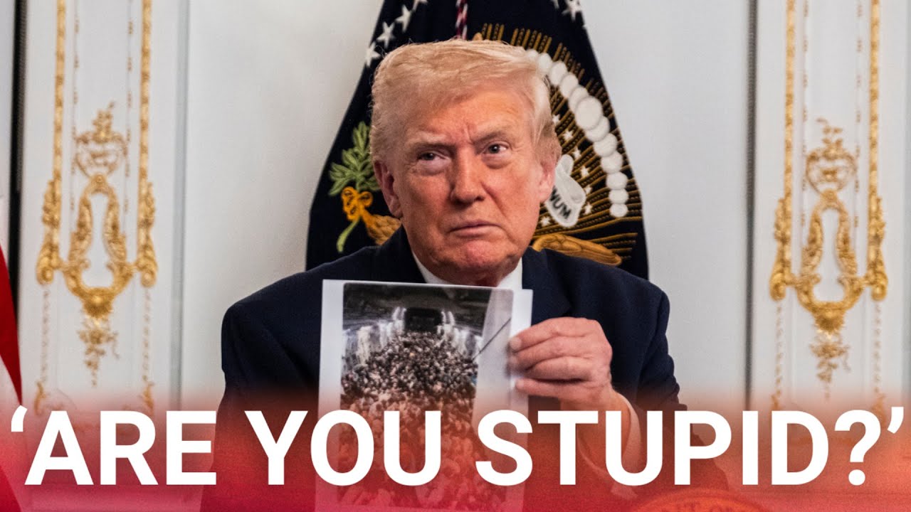 'Stupid person': Trump savages reporter for dumb question on DC shooting