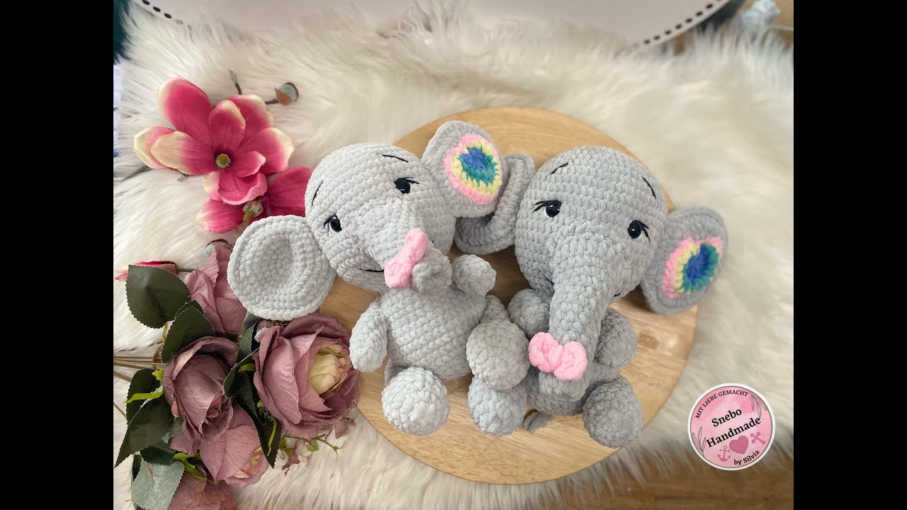 Elefant Lulu häkeln Teil 1