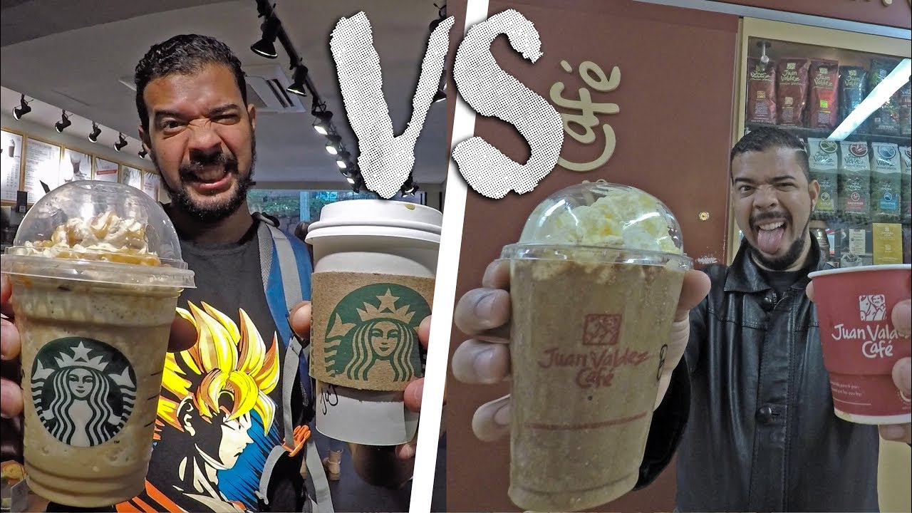 Starbucks vs Juan Valdez / Café más barato VS el más Caro