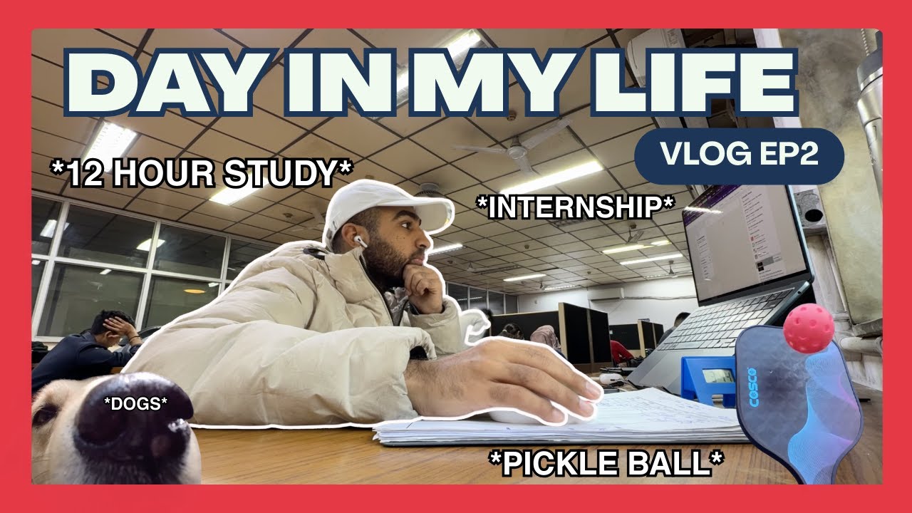 Day in my life| Study Vlog| Med student
