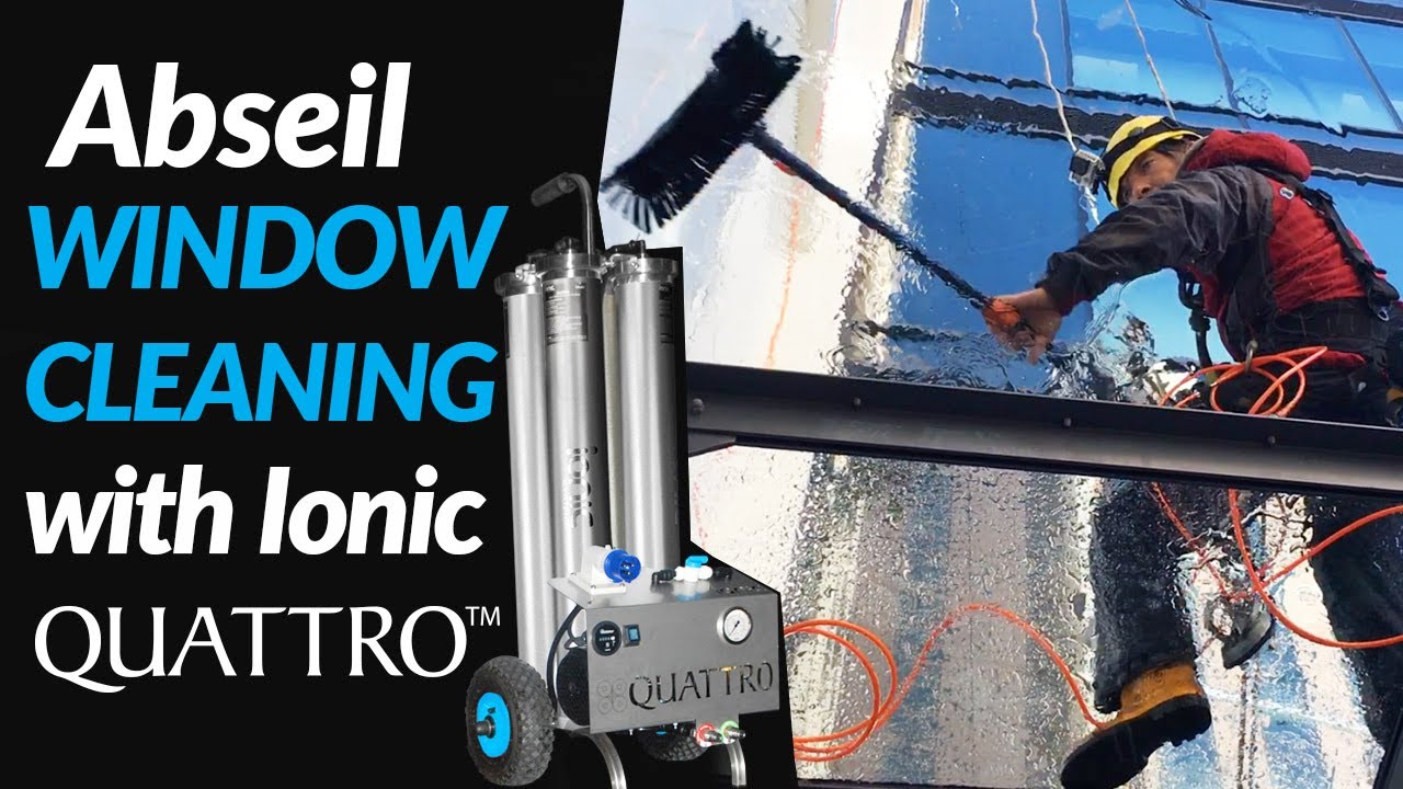 Ionic Systems Quattro, Rope Access, Abseiling Window Cleaning