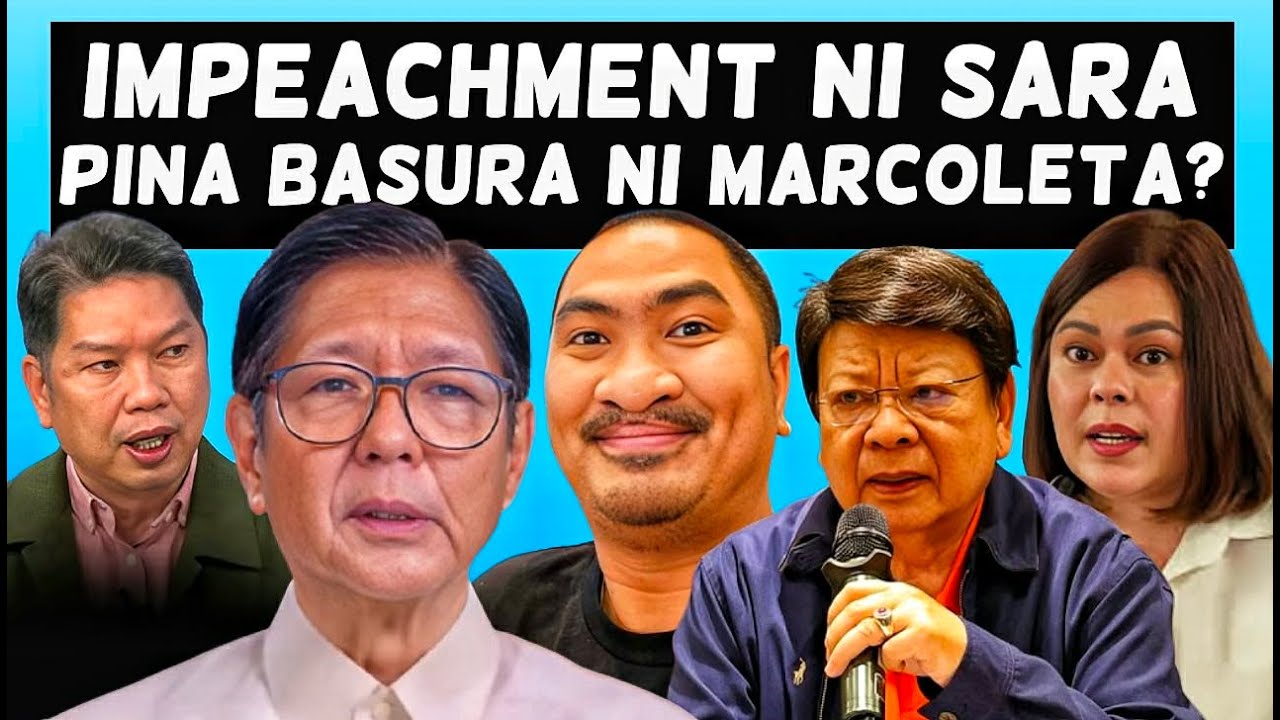 Pina Basura Ni Marcoleta Ang Impeachment Ni Sara Duterte!!!? Jack Aragota Hina Hunting Na Ng NBI!!!?
