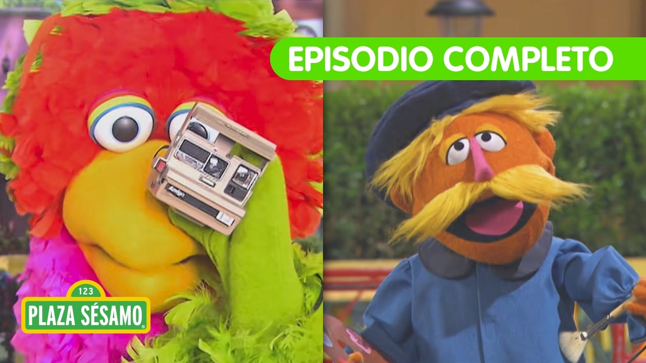 Plaza Sésamo: ¿Logrará Abelardo tener su gran obra de arte a tiempo? ¡Descúbrelo! | Episodio