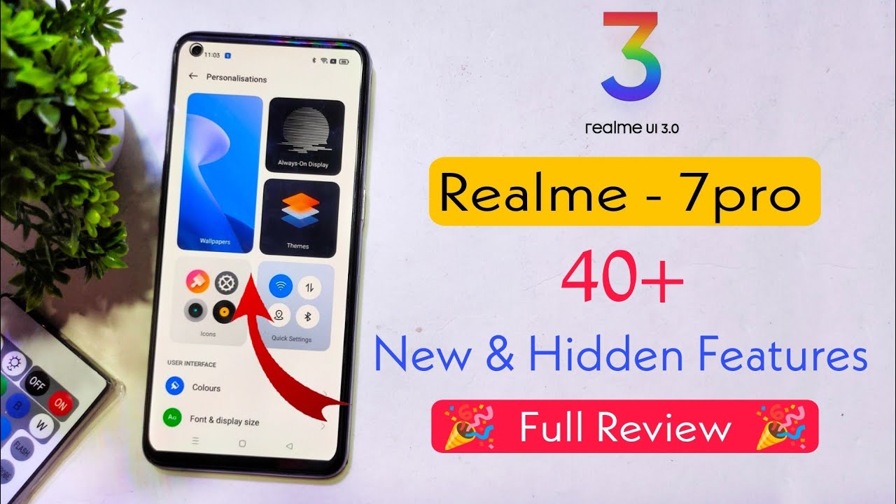 Realme 7pro Realme Ui 3.0 Android 12 Update Full Review|F.10 New Features |7pro Realme UI 3.0 Update