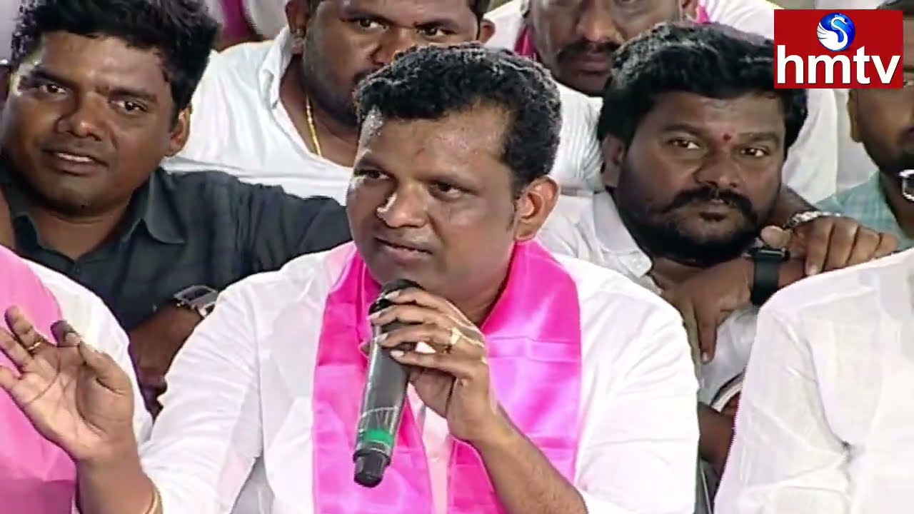 బలమూరి వెంకట్ గాదరి కిషోర్ మధ్య మాటల యుద్ధం  | Balamuri Venkat VS Gadari Kishore | hmtv