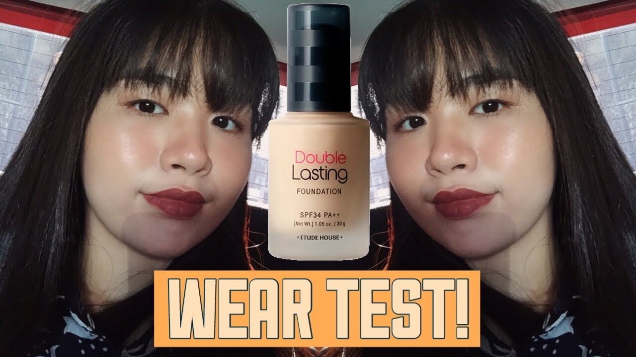 Etude House Double Lasting Foundation WEAR TEST! | Philippines