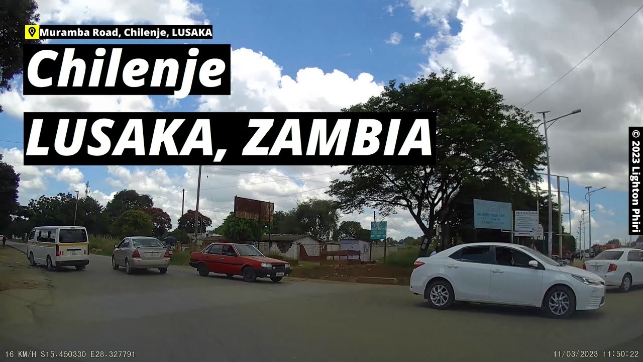 Lusaka Zambia | (Chilenje) Kasama Road → Muramba Road  →  Pemba Road  → Kashiba Road | March 2023