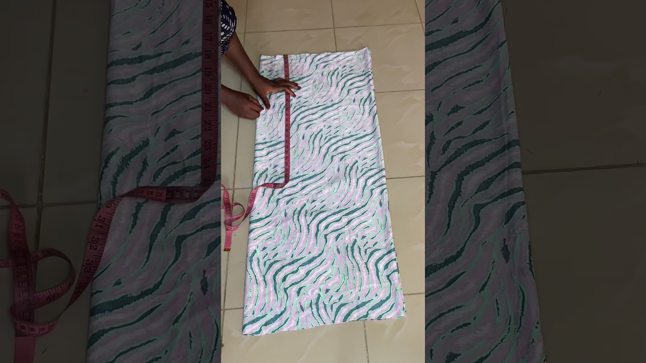 Easy way to make a palazzo pant!