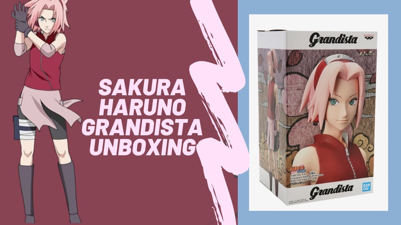 Sakura Haruno Grandista Unboxing | Naruto Shippuden version | Bandai Grandista Shinobi Relations