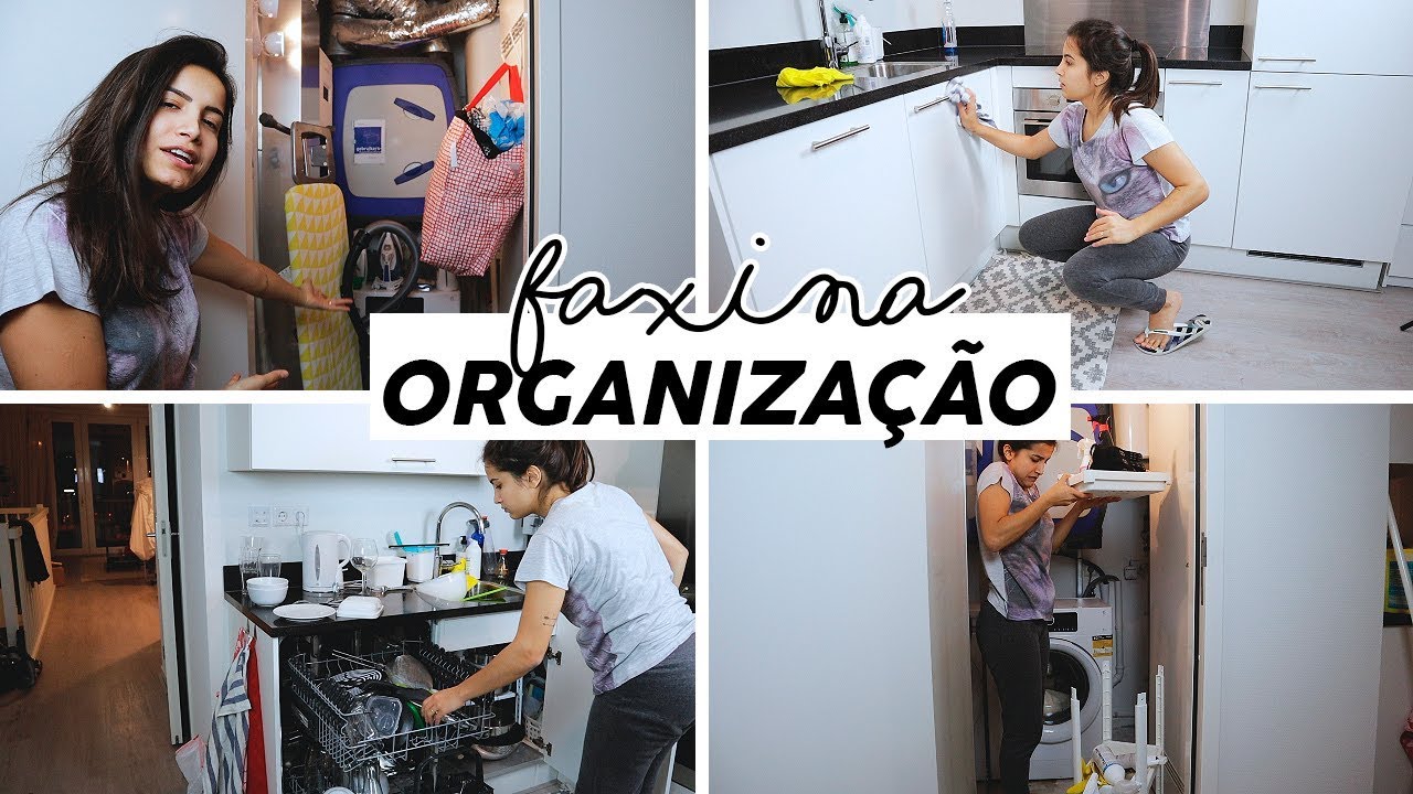 FAXINA E ORGANIZAÇÃO NA COZINHA E ÁREA DE SERVIÇO | Vanessa Lino
