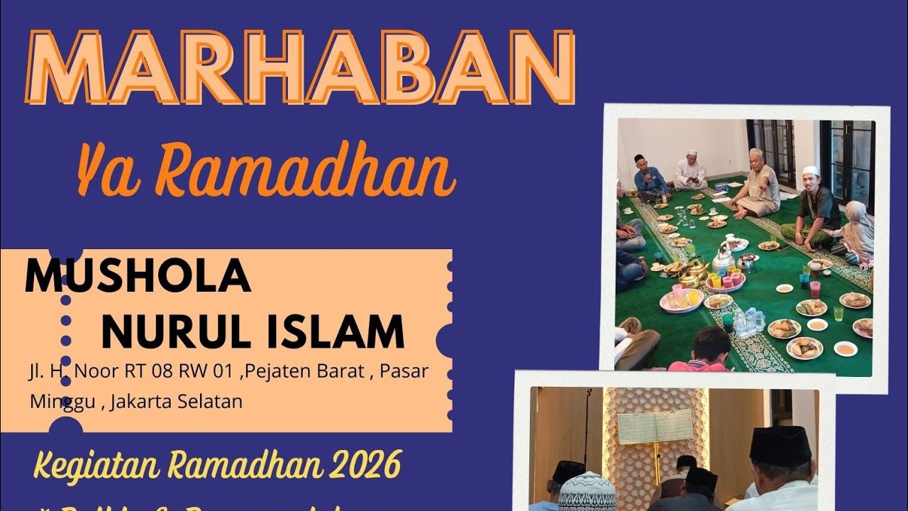 Mushola Nurul Islam sedang live sekarang! Buka puasa bersama hari ke 9