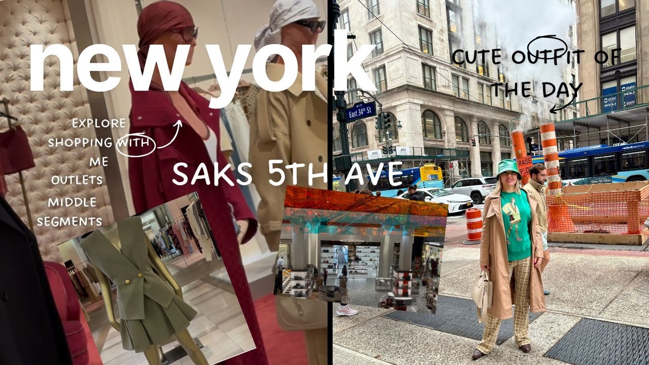 ШОППИНГ В НЬЮ-ЙОРКЕ/ Luxury/ Middle Segment/ Outlet NYC Shopping 2025