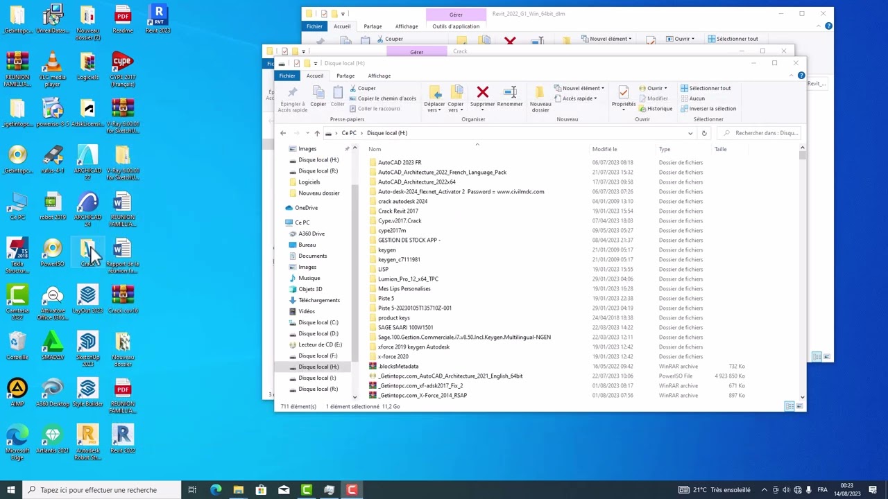 Comment installer Revit 2023