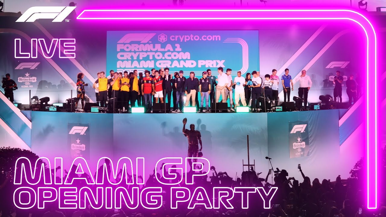 LIVE: Miami Grand Prix Opening Party