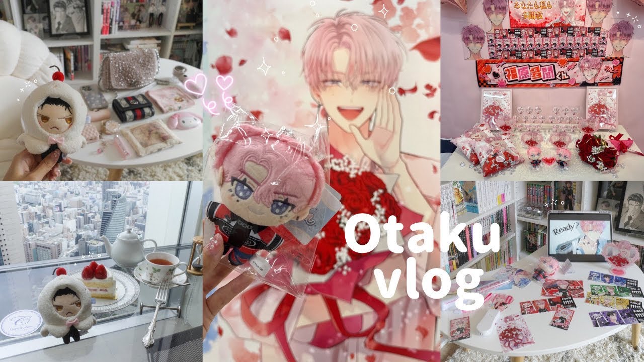 vlog｜週末の弾丸遠征🧏🏻‍♀️｜社会人オタクのぼっちオタ活｜バッグの中身｜予算オーバーのグッズ購入品紹介😵‍💫｜名古屋カフェ巡り☕️｜多聞くんpop up🎀