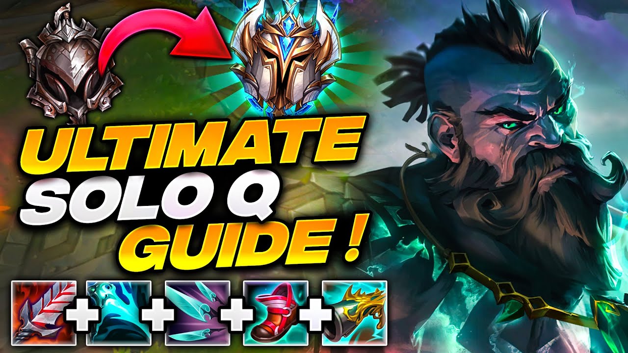 THE ULTIMATE Season 13 Gangplank Runes & Item Guide To Climb SoloQ!