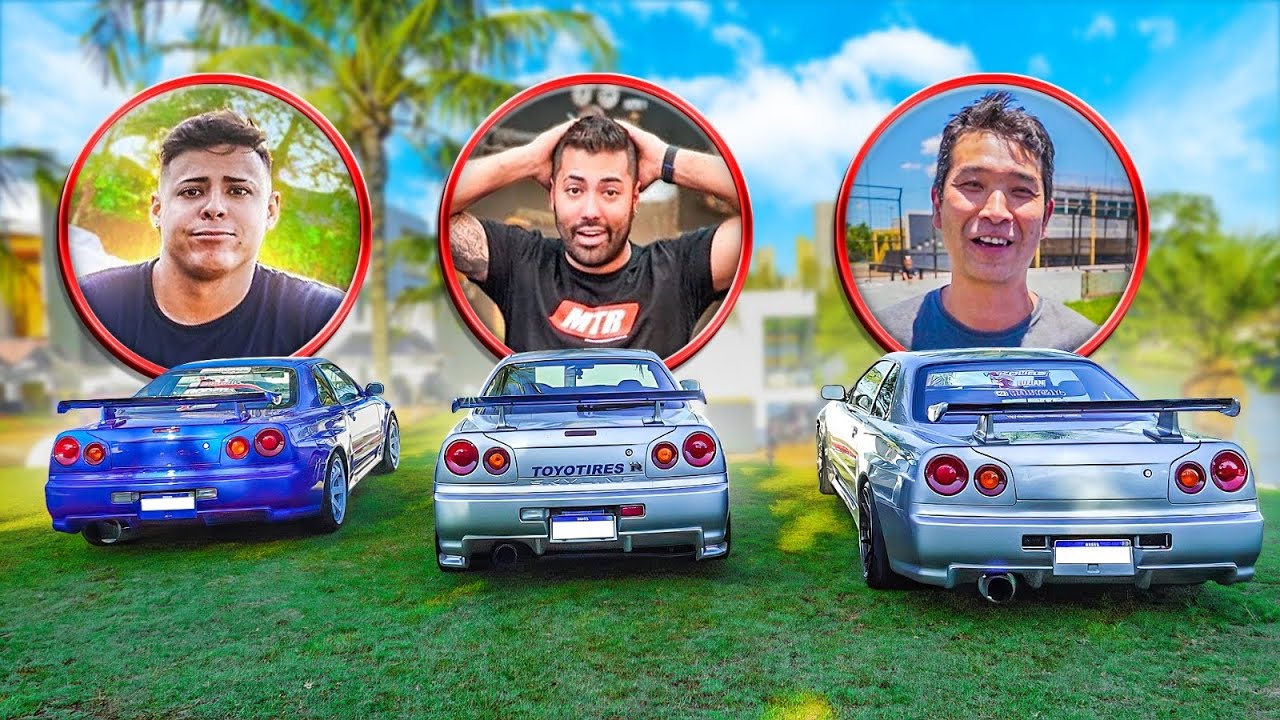 O ROLE MAIS INSANO QUE LONDRINA JA TEVE | ANDAMOS COM 3 GTR-34 PELAS RUAS