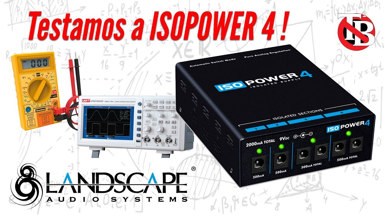 Testamos a IsoPower 4 - Landscape Audio - The Tone Busters