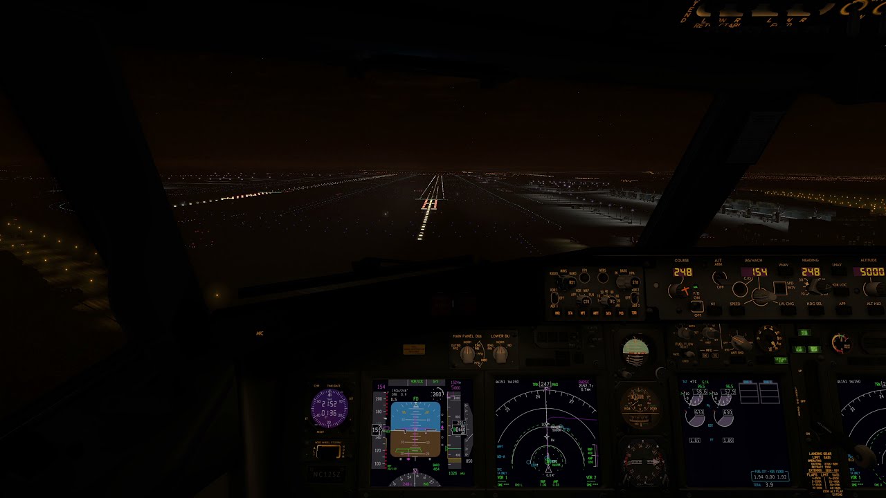 X-Plane 11 | xEnviro 1.16 | Heavy Rain Takeoff in Bergen - Approach in Frankfurt |  ZIBO 738