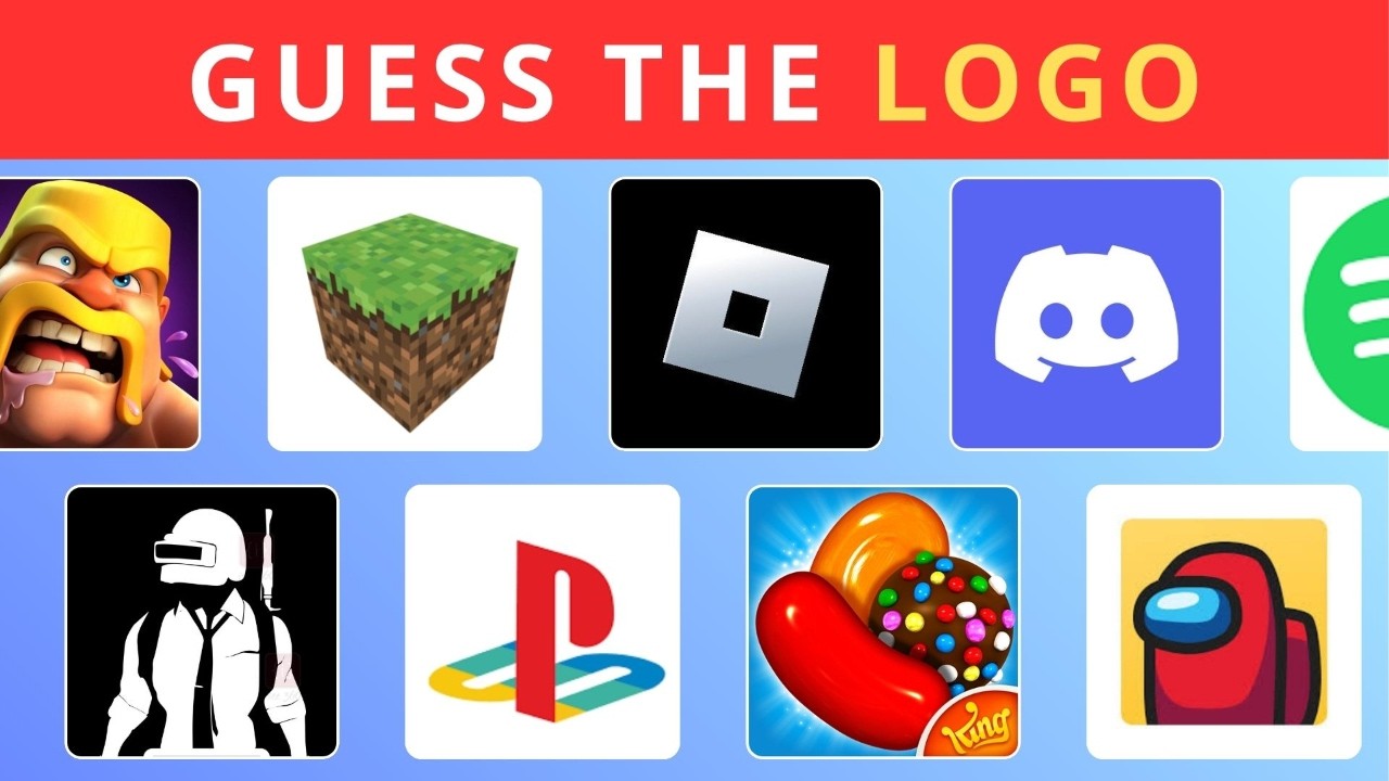 Guess the Logo Quiz!🤯Can You Guess the Logos?⏰⏳