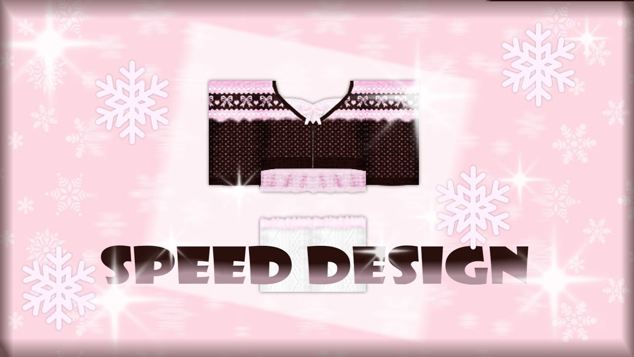 ROBLOX SPEED DESIGN | CHRISTMAS COZY SET | KRITA