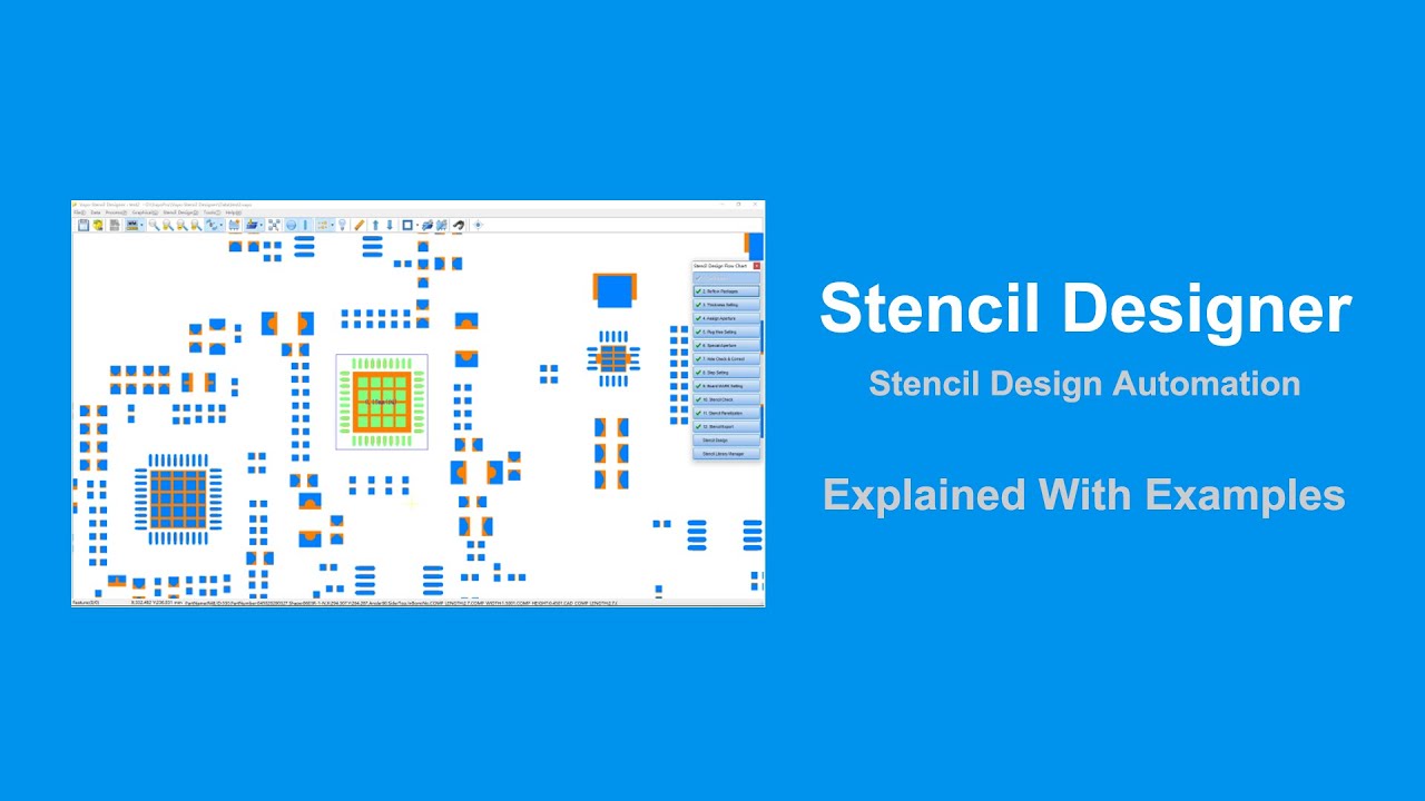 Soldering know-how digitalization (stencil design automation)