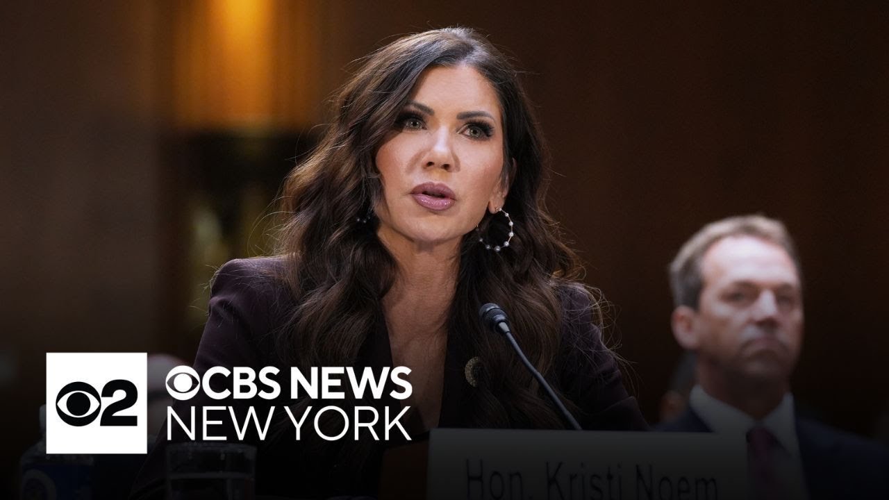 Kristi Noem out as DHS secretary, Trump announces