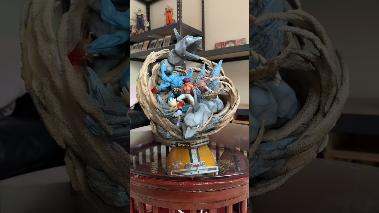 Pokemon Statue | Moon Shadow Studio | Pokemon Elite Bruno
