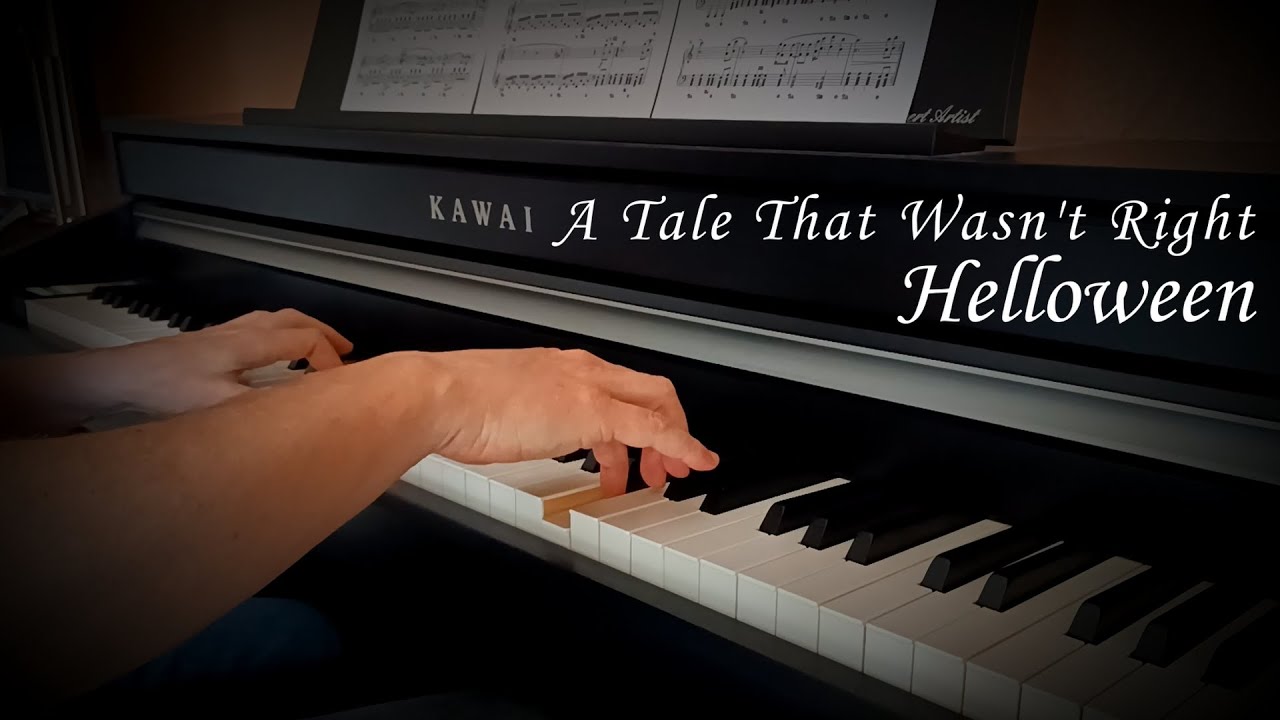 A Tale That Wasn't Right - Helloween | Piano cover | My transcription (sheet available)