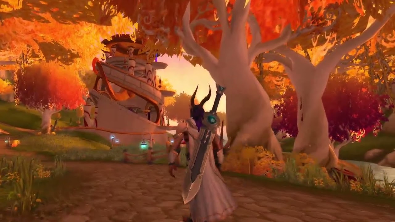 A Walk Through Azeroth: OLD Eversong Woods and Silvermoon City!