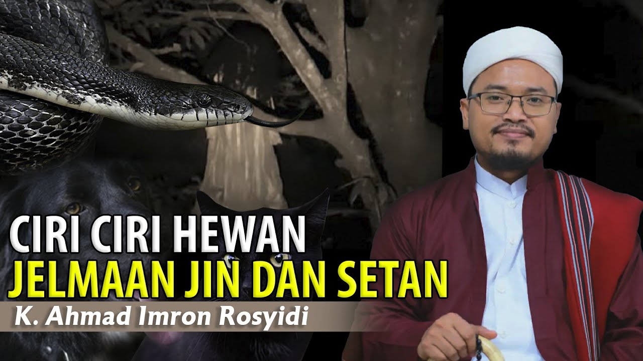 Ciri - Ciri Hewan Jelmaan Jin dan Syaitan || K.Ahmad Imron Rosyidi
