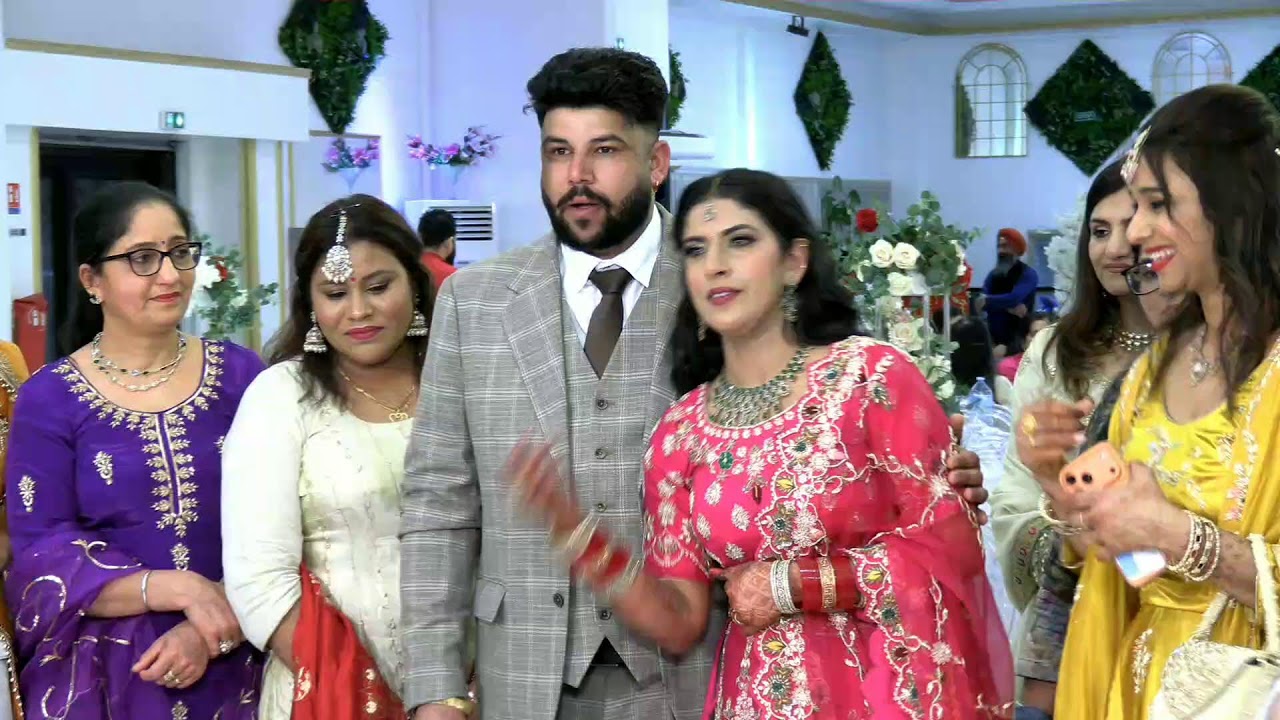 Jagroop & Harpreet Wedding Reception Live Part 2  #livewedding #parisphotographer