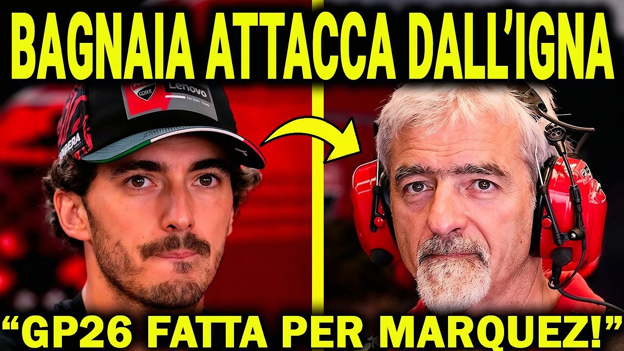 Bagnaia ABBANDONA Ducati perché Dall’Igna ha COSTRUITO una moto SOLO per MARQUEZ. La GP26 non è SUA