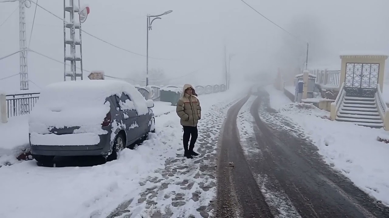 Neige en Kabylie le 22/01/2023