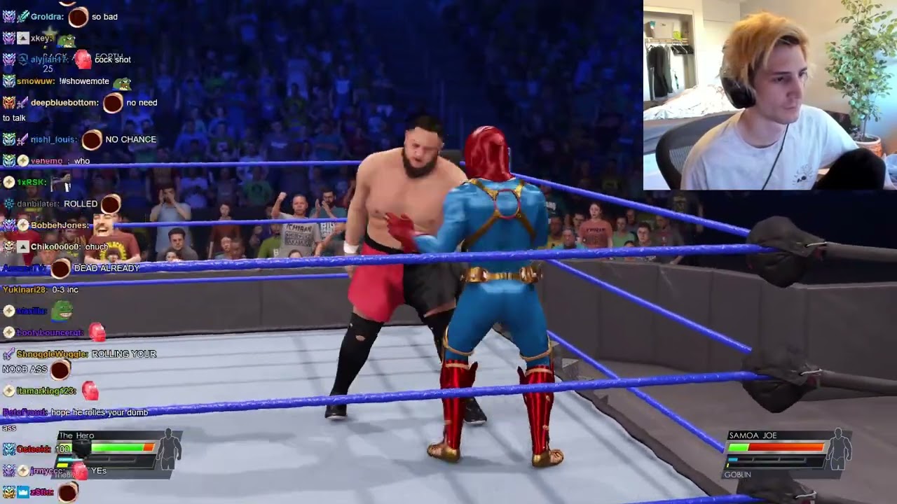 xQc plays WWE 2K22 | March 12, 2022