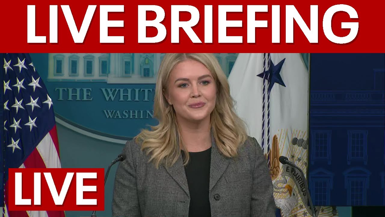 LIVE | White House press briefing: Karoline Leavitt speaks amid Trump-Walz battle, Venezuela strikes