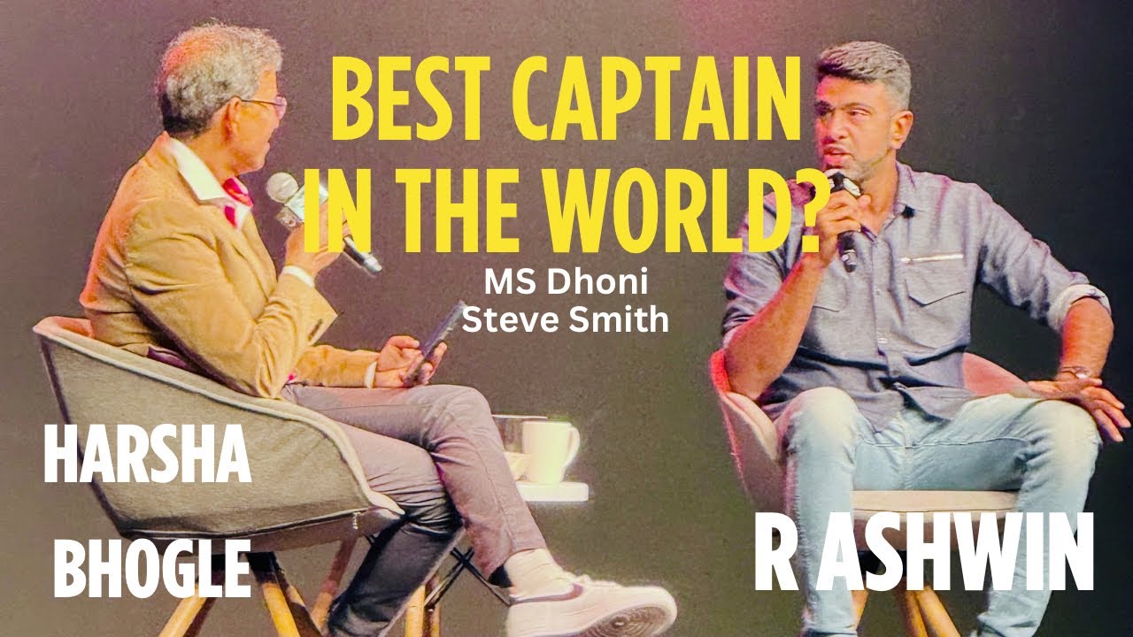 Harsha Bhogle Asks Ashwin the Top 30 Cricket Questions | MS Dhoni vs Steve Smith & More!